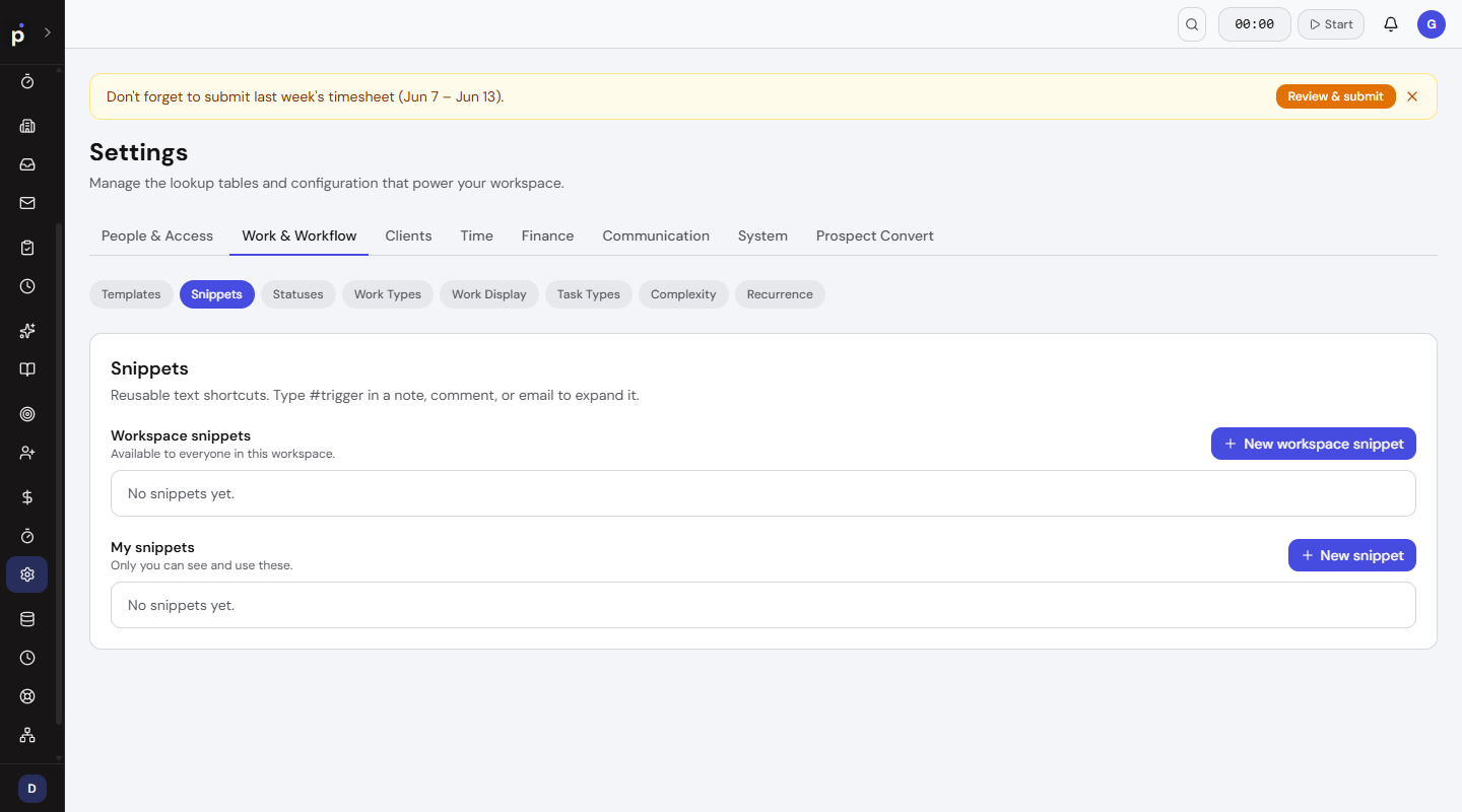 Settings (2/6)